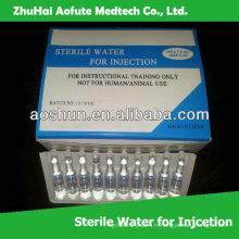 Injection d&#39;eau stérile